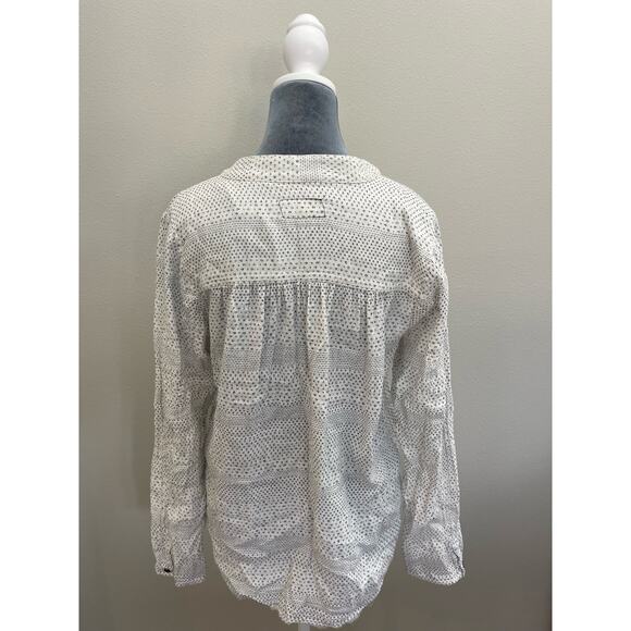 CURRENT/ELLIOTT Button Up Top 100% Cotton - Picture 3 of 8